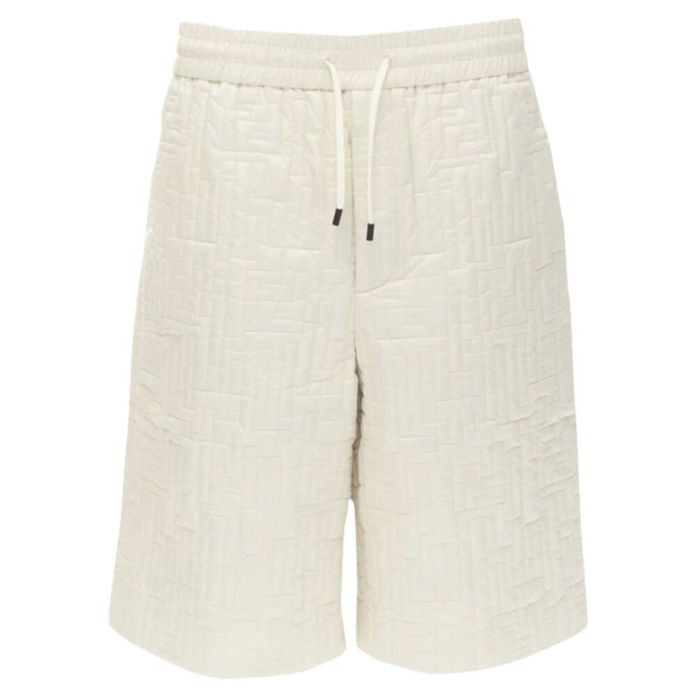 Fendi Monogram Stitching Nylon Shorts